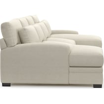 winston white sectional   