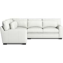 winston white sectional   