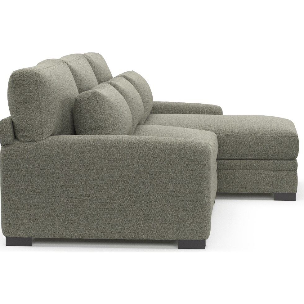 winston white sectional   