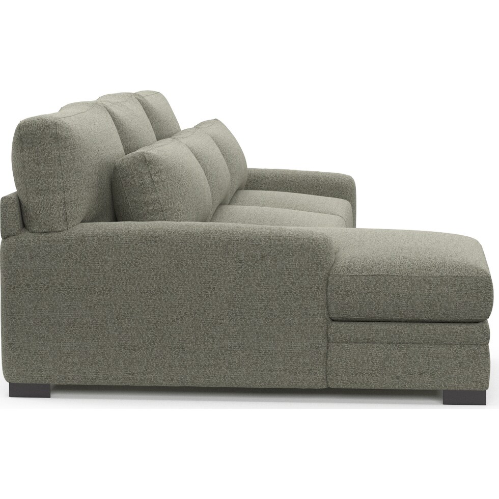 winston white sectional   