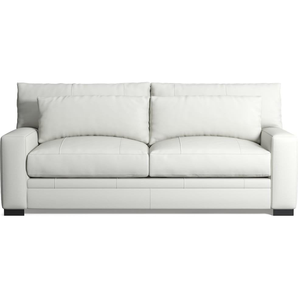 winston white sofa   