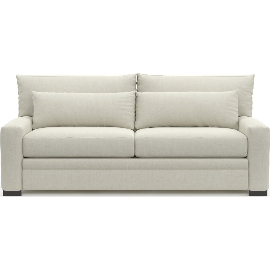 winston white sofa   