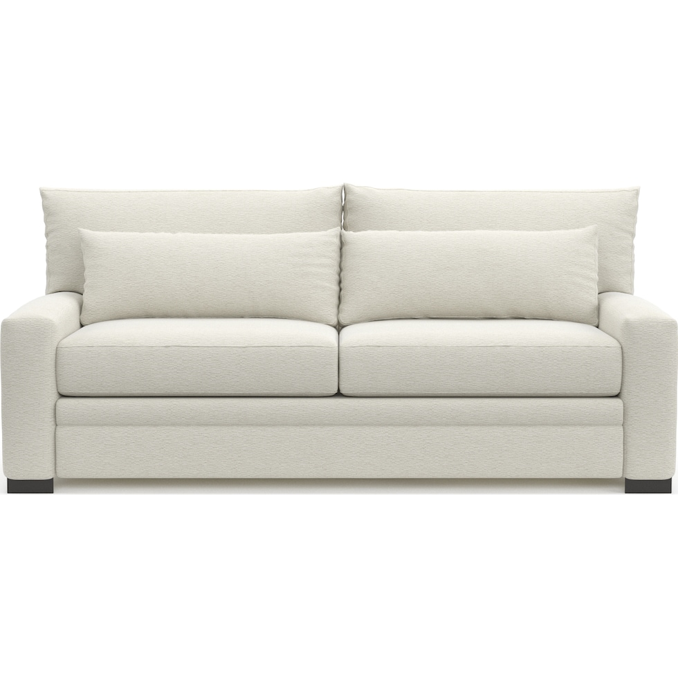 winston white sofa   