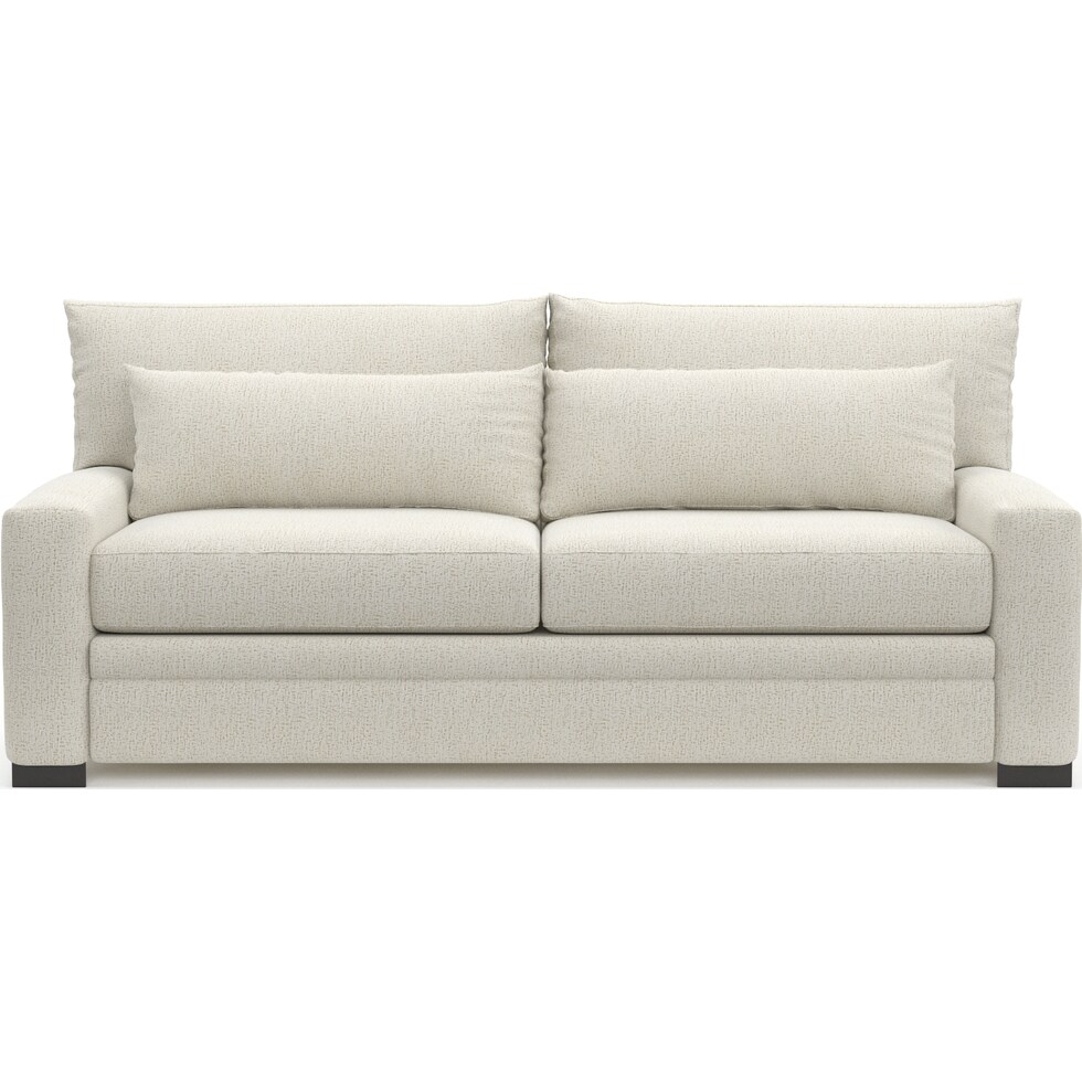 winston white sofa   