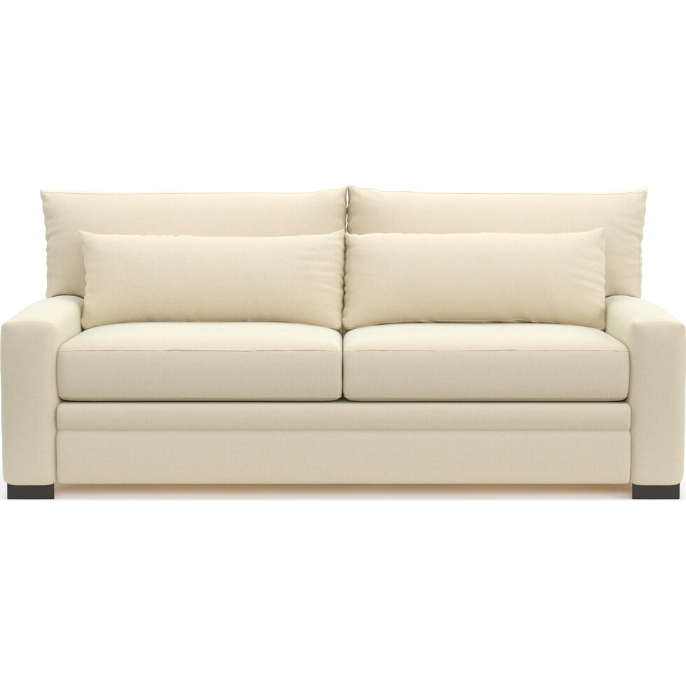 winston white sofa   