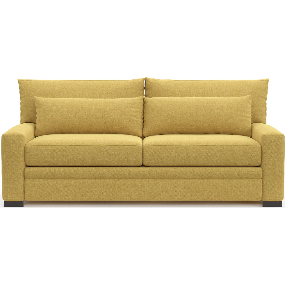 winston yellow sofa   