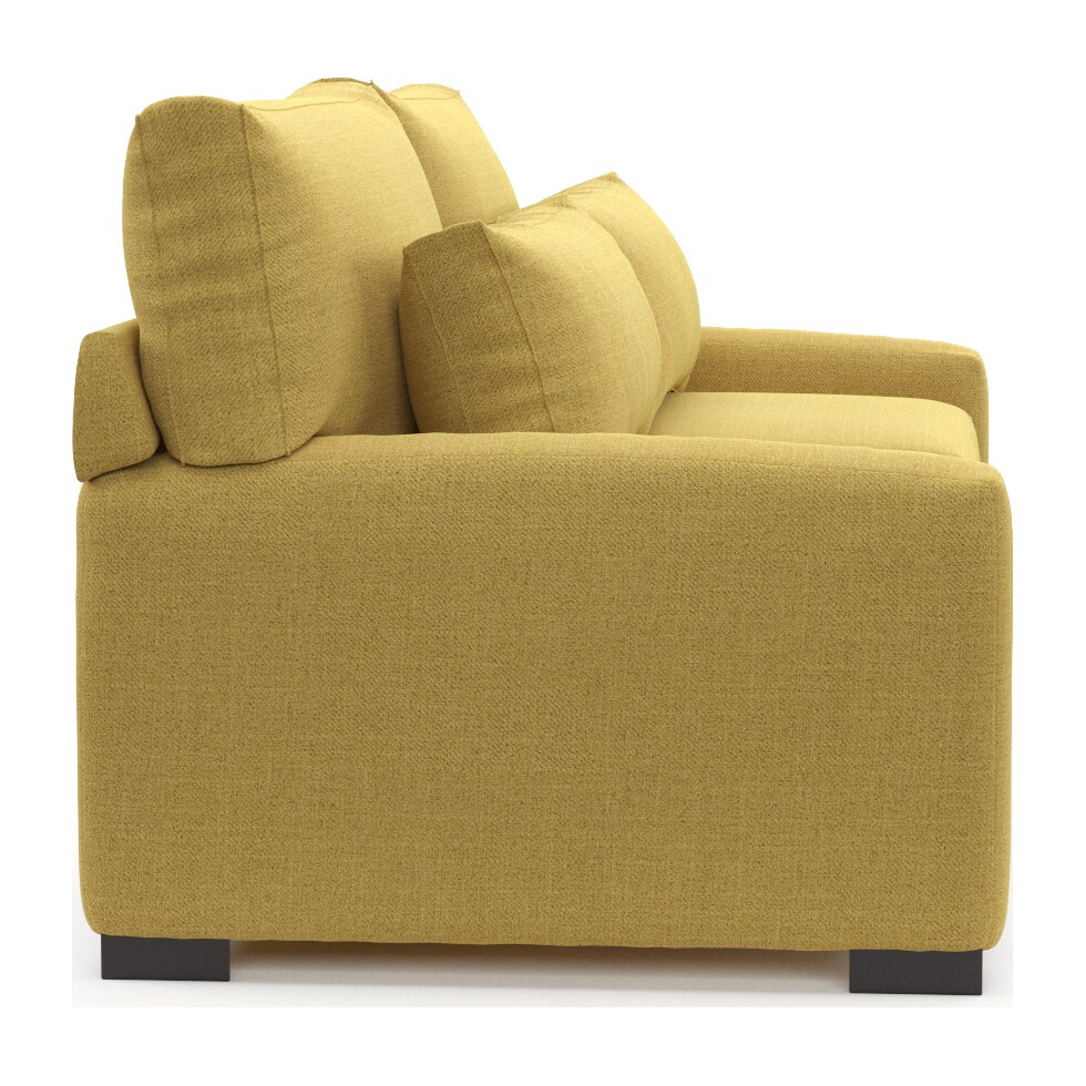 winston yellow sofa   