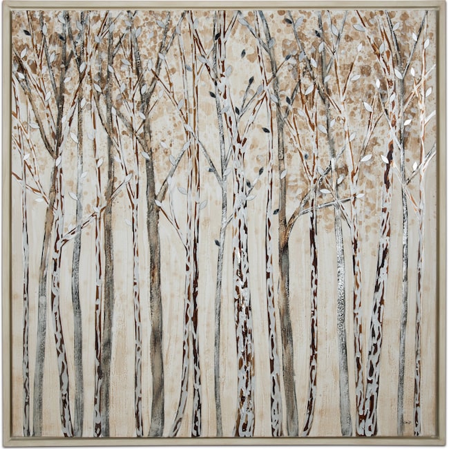 Home Accessories - Winter Walk Framed Painting