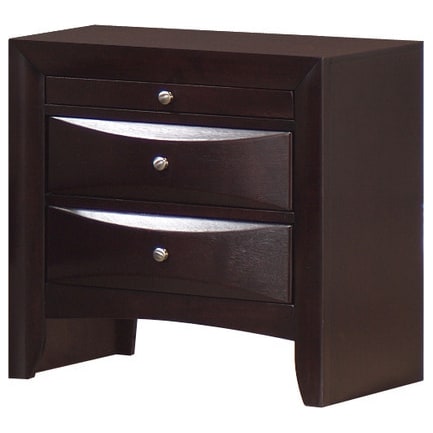 Wisteria 2 Drawer Nightstand - Brown