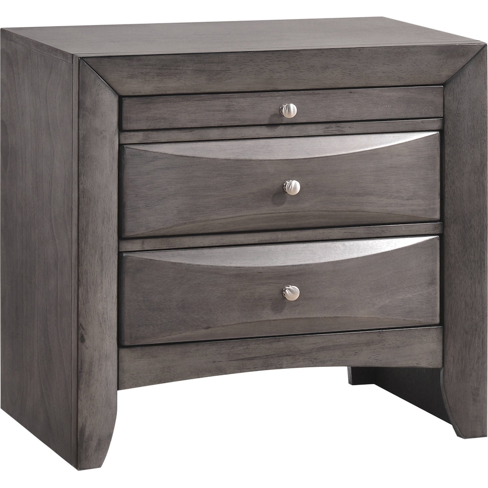 wisteria gray nightstand   