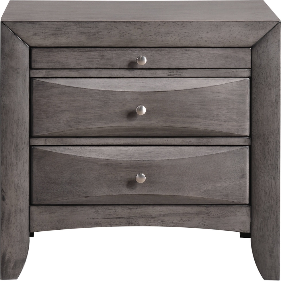 wisteria gray nightstand   