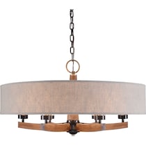 woodall black chandelier   