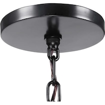 woodall black chandelier   