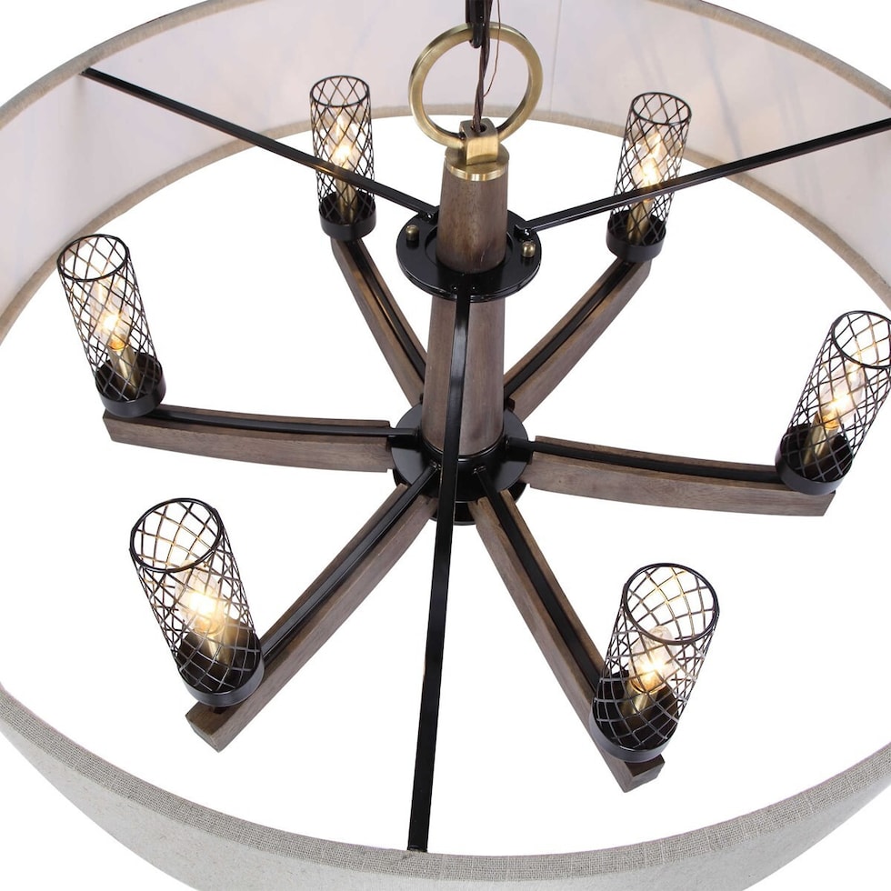 woodall black chandelier   