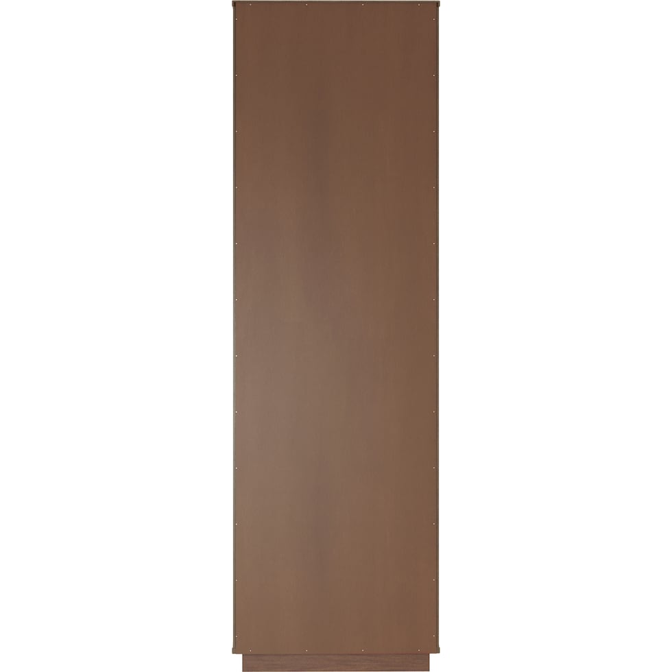 woodbury dark brown bookcase   