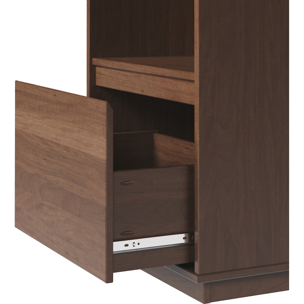 woodbury dark brown bookcase   