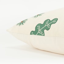 woodland fox natural accent pillow   