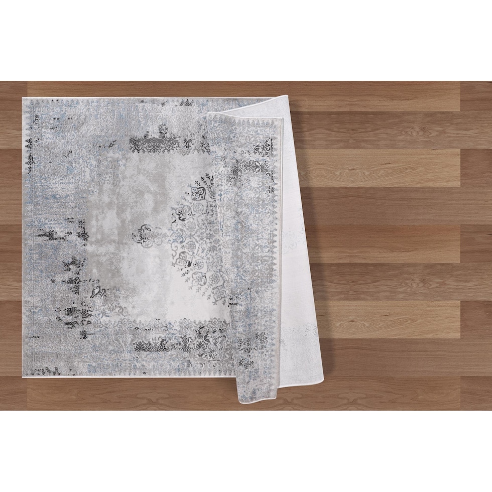 woodruff beige light blue area rug  x    