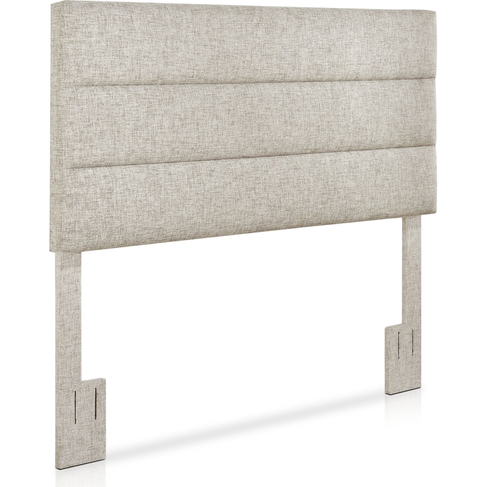 wren gray king headboard   