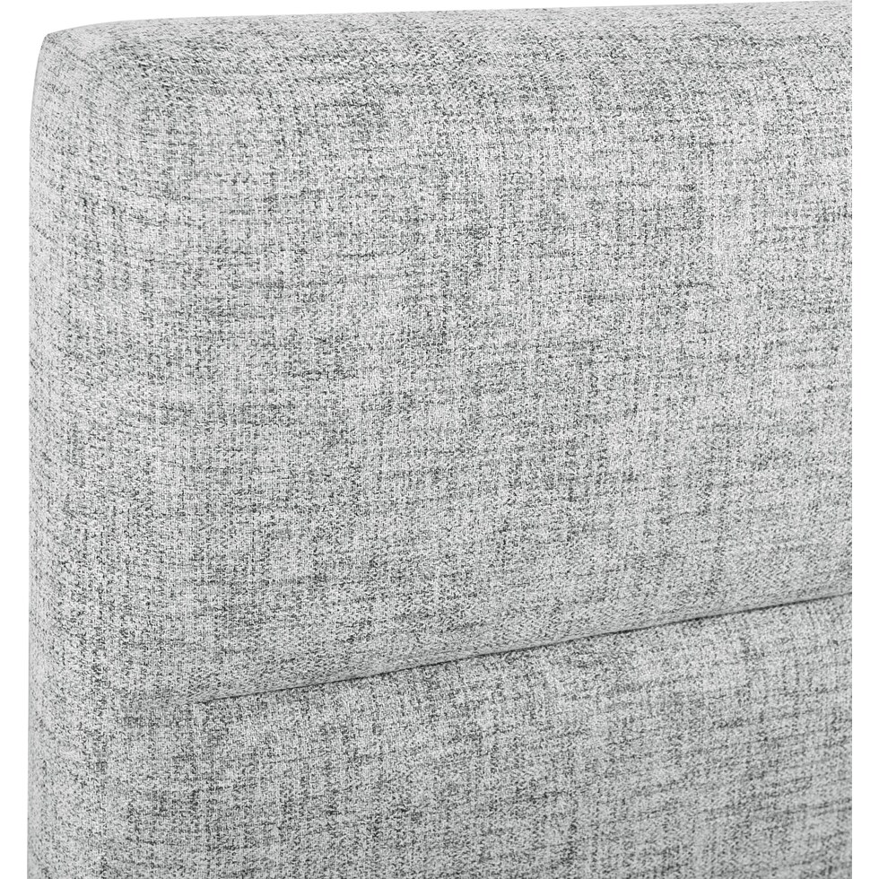 wren gray twin headboard   