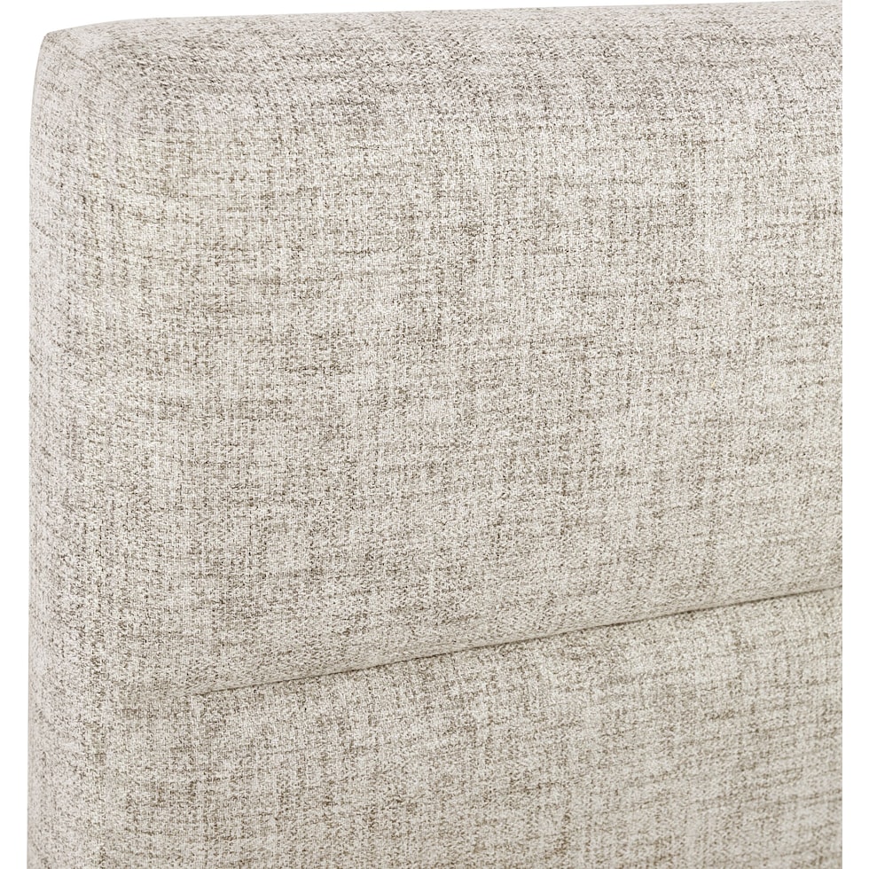 wren gray twin headboard   