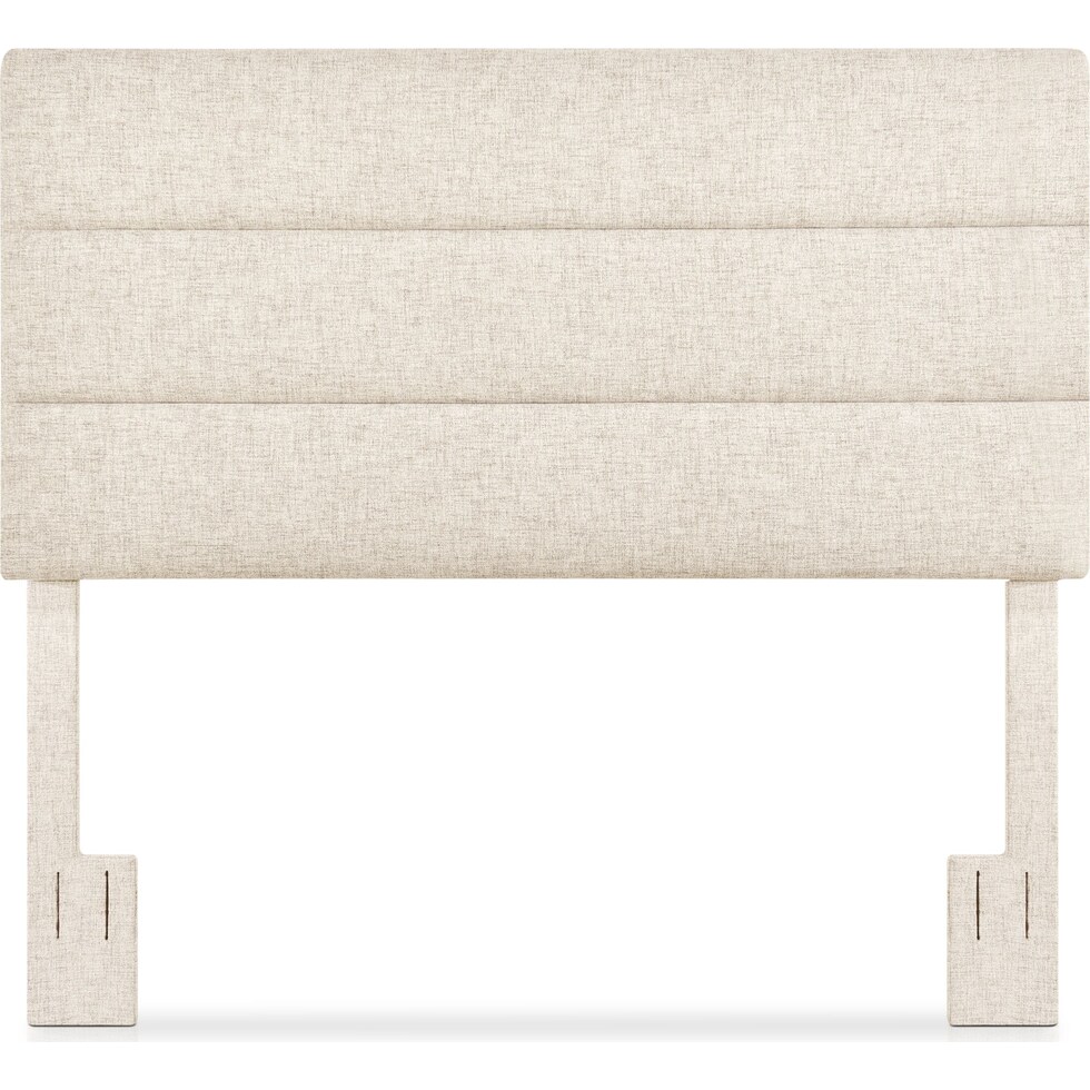 wren light brown full queen headboard   