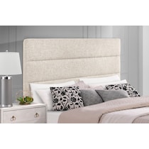 wren light brown full queen headboard   