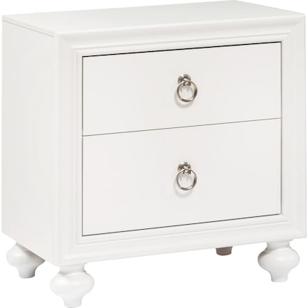 Wrenley 2 Drawer Nightstand with USB