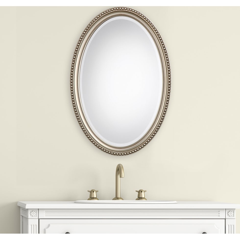 wulfstan dark brown mirror   