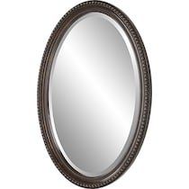 wulfstan dark brown mirror   