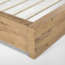 wyatt light brown  pc king bedroom   