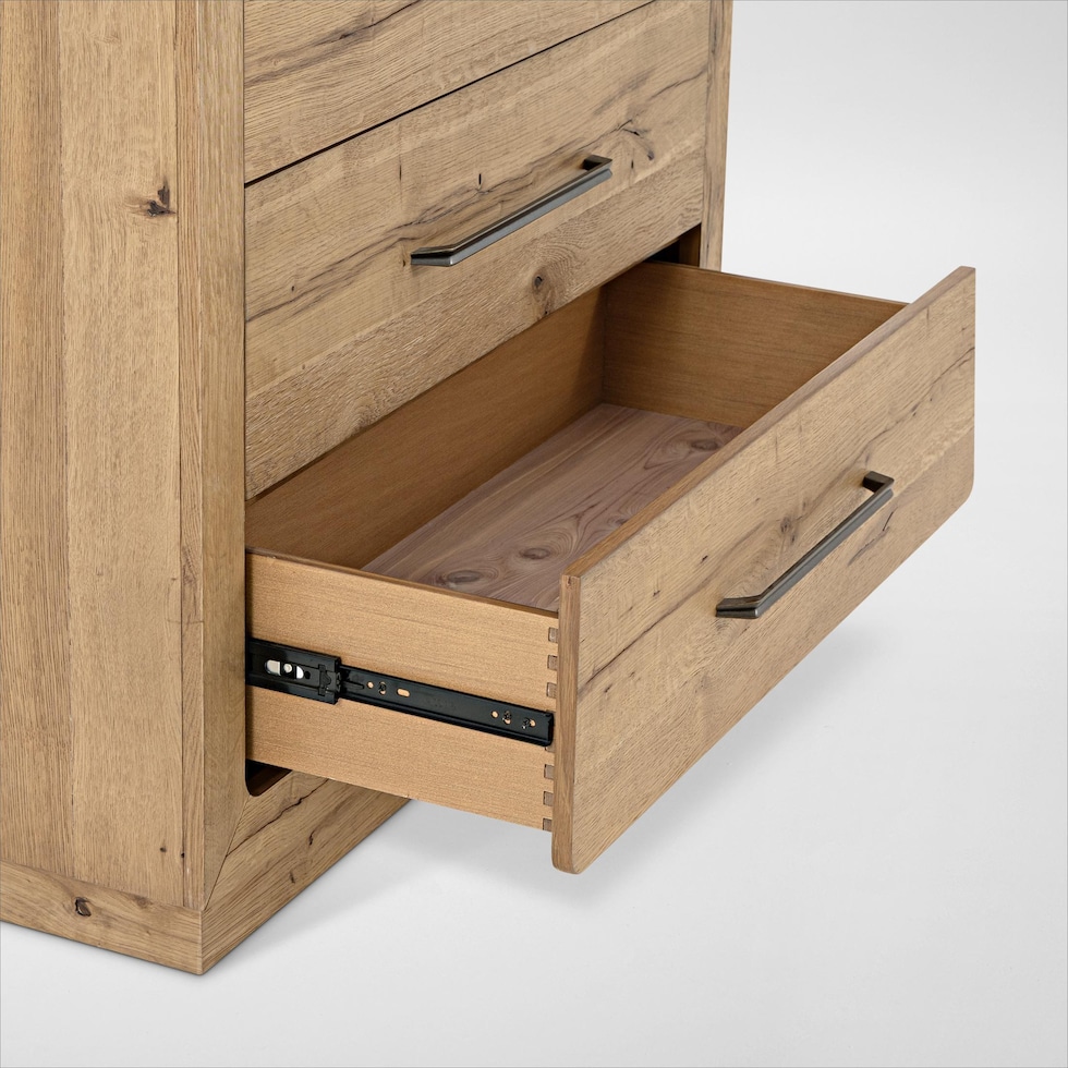 wyatt light brown chest   