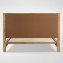 wyatt light brown king bed   