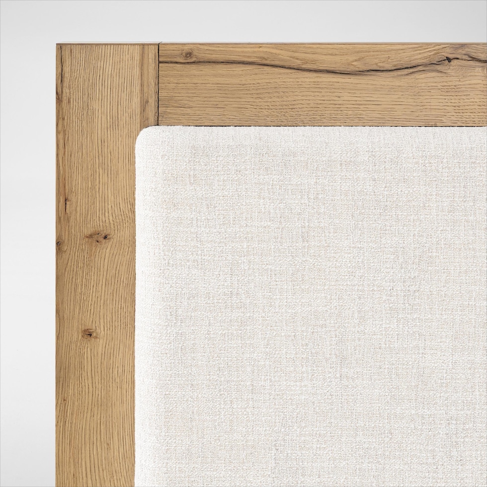 wyatt light brown king bed   