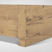 wyatt light brown king bed   