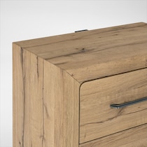 wyatt light brown nightstand   