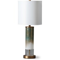 wyatt light brown table lamp   