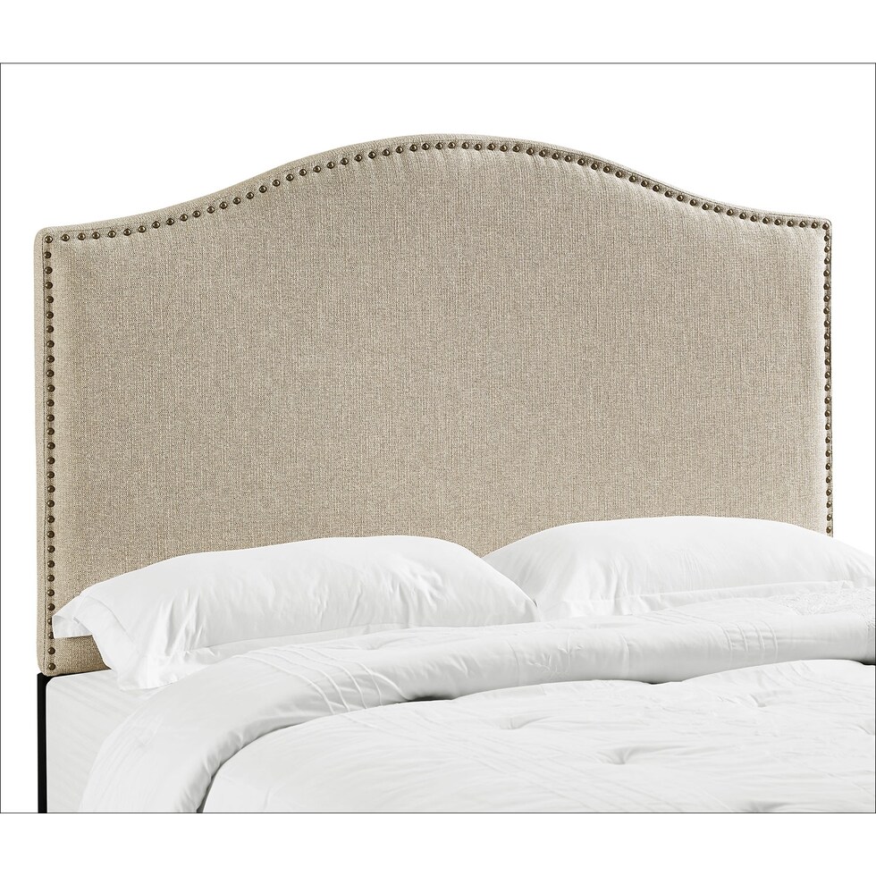 wyatt linen full queen headboard   