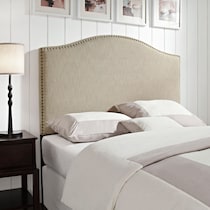 wyatt linen full queen headboard   