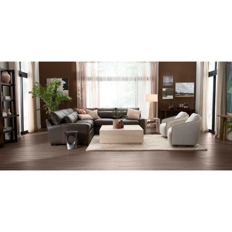 wynne neutral chairside table   