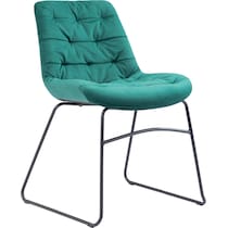 wynter green dining chair   