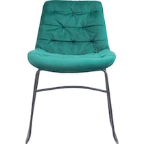 wynter green dining chair   