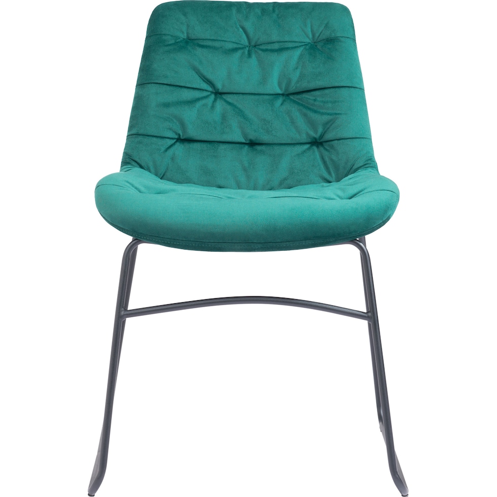wynter green dining chair   