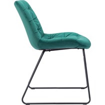 wynter green dining chair   