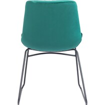 wynter green dining chair   