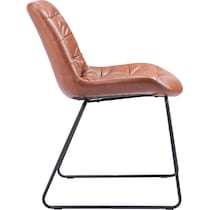 wynter light brown dining chair   