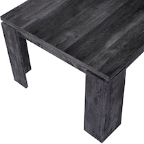xander black dining table   