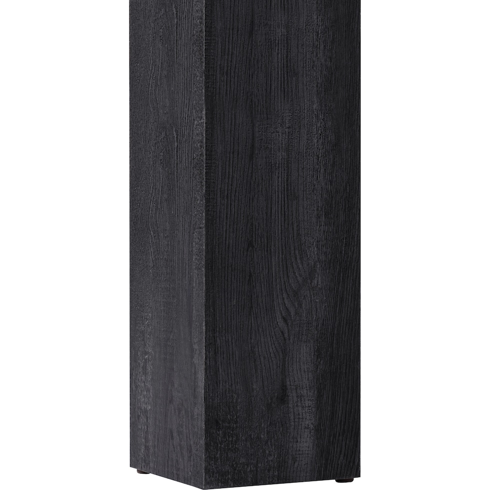 xander black dining table   
