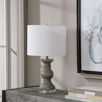 ximena gray table lamp   