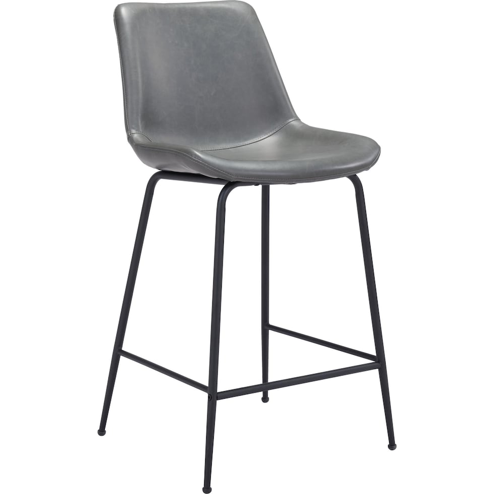xyon gray counter height stool   